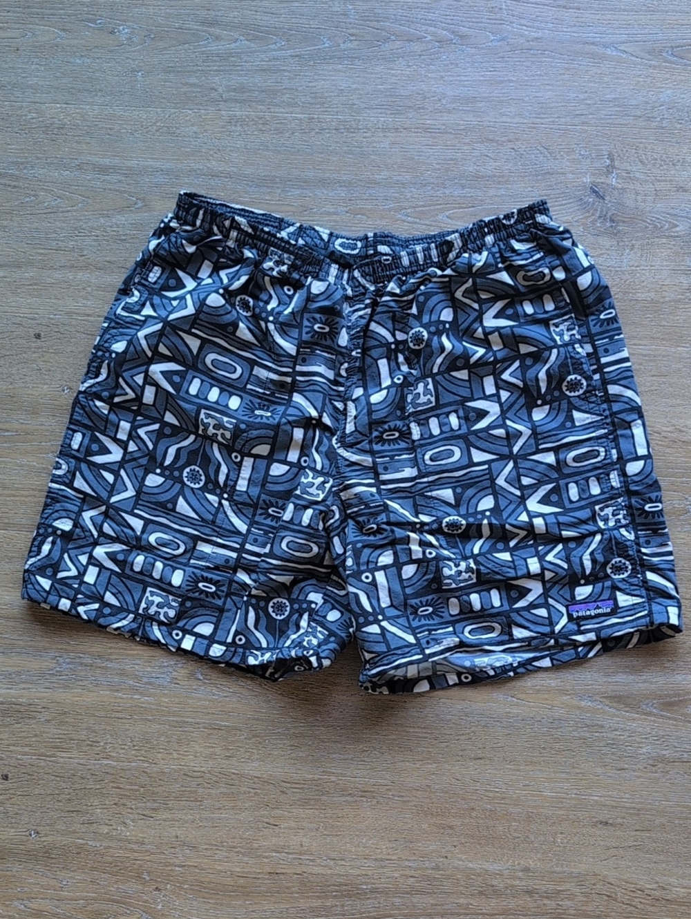 Patagonia Men’s Baggies Netplus Shells Swim Trunks, Large